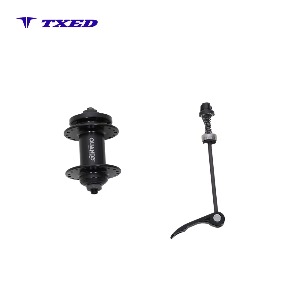 Kunteg KT-K68F Front Aluminum Disc Brake Axle Cover Hub 13Gx36H Quick Release Effective Distance 109mm CN/TIA Mountain Bike