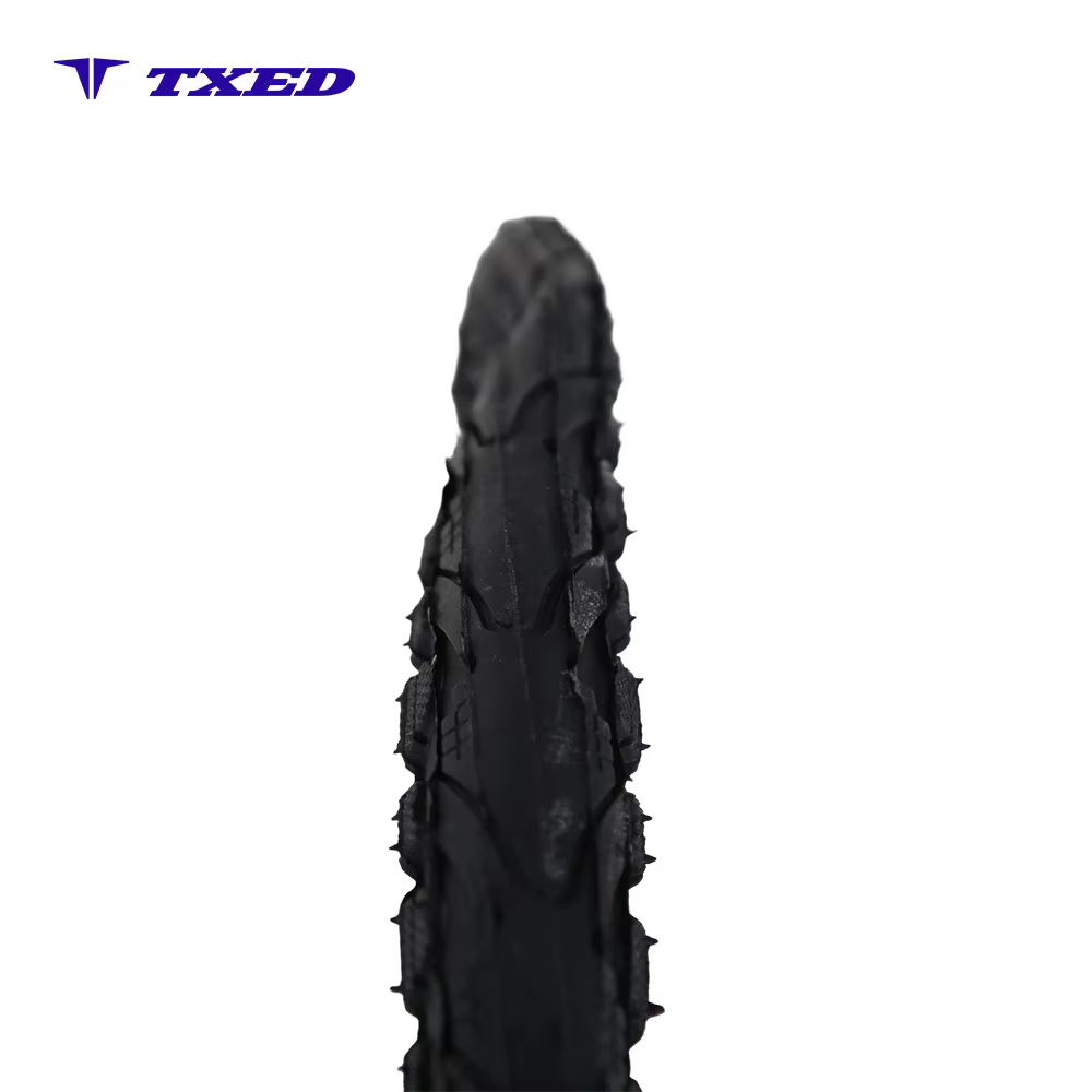 20"x1.95 Alloy Wheel V Brake Black Tubeless Tire Durable Rubber Anti-Puncture Strong Grip Smooth Ride for City & Light Off-Road detail image 2