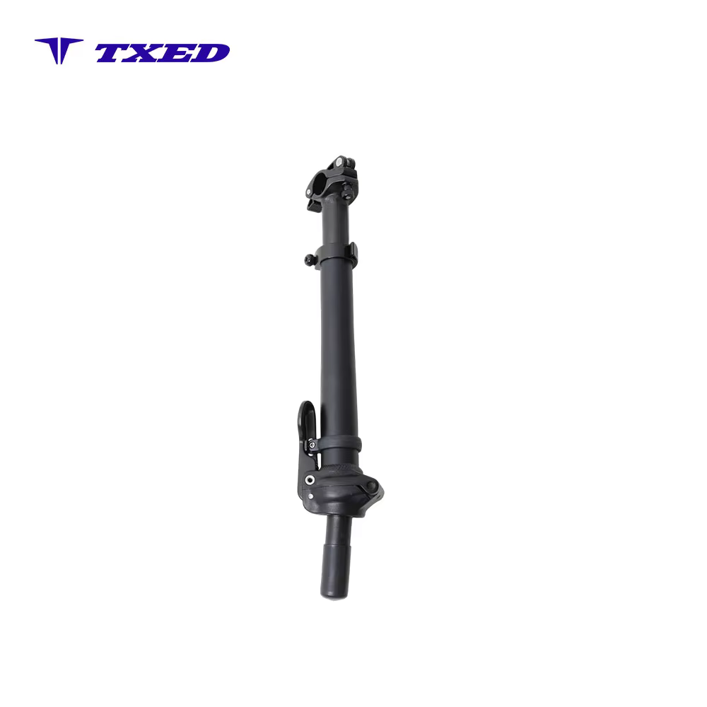 25.4mm Handlebar Clamp 28.6mm Steer Tube 10 Degree Right Fold Bicycle Stem Quick Release Joint Safety Wire 56-65mm Stack Height detail image 1