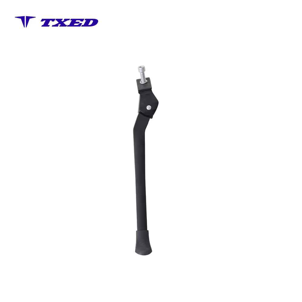 300mm Single Side Steel ED Coating Bike Center Stand Fit 24/26/27.5 Inch Wheels Bicycle Kickstand detail image 1