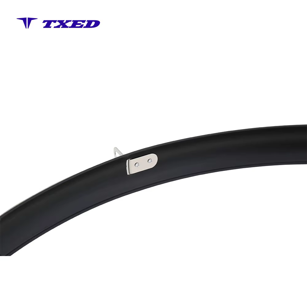 50mm Wide 370mm 700C Plastic Extruded Front/Rear Fender Waterproof UV Resistant Bicycle Mudguard for Road Bicycles detail image 6