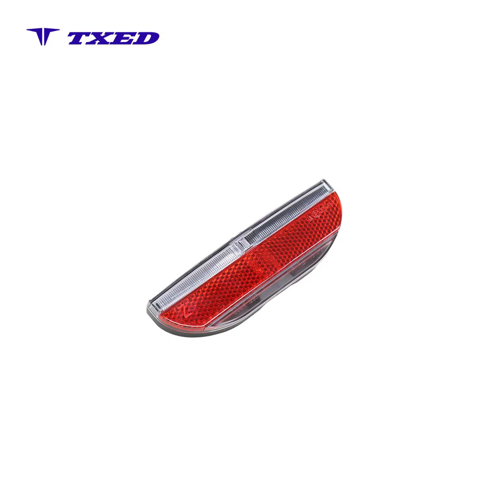 6V IPX4 Waterproof LED 80MM Hole Spacing 2M Wire On/Off Switch Bicycle Rear Light detail image 4