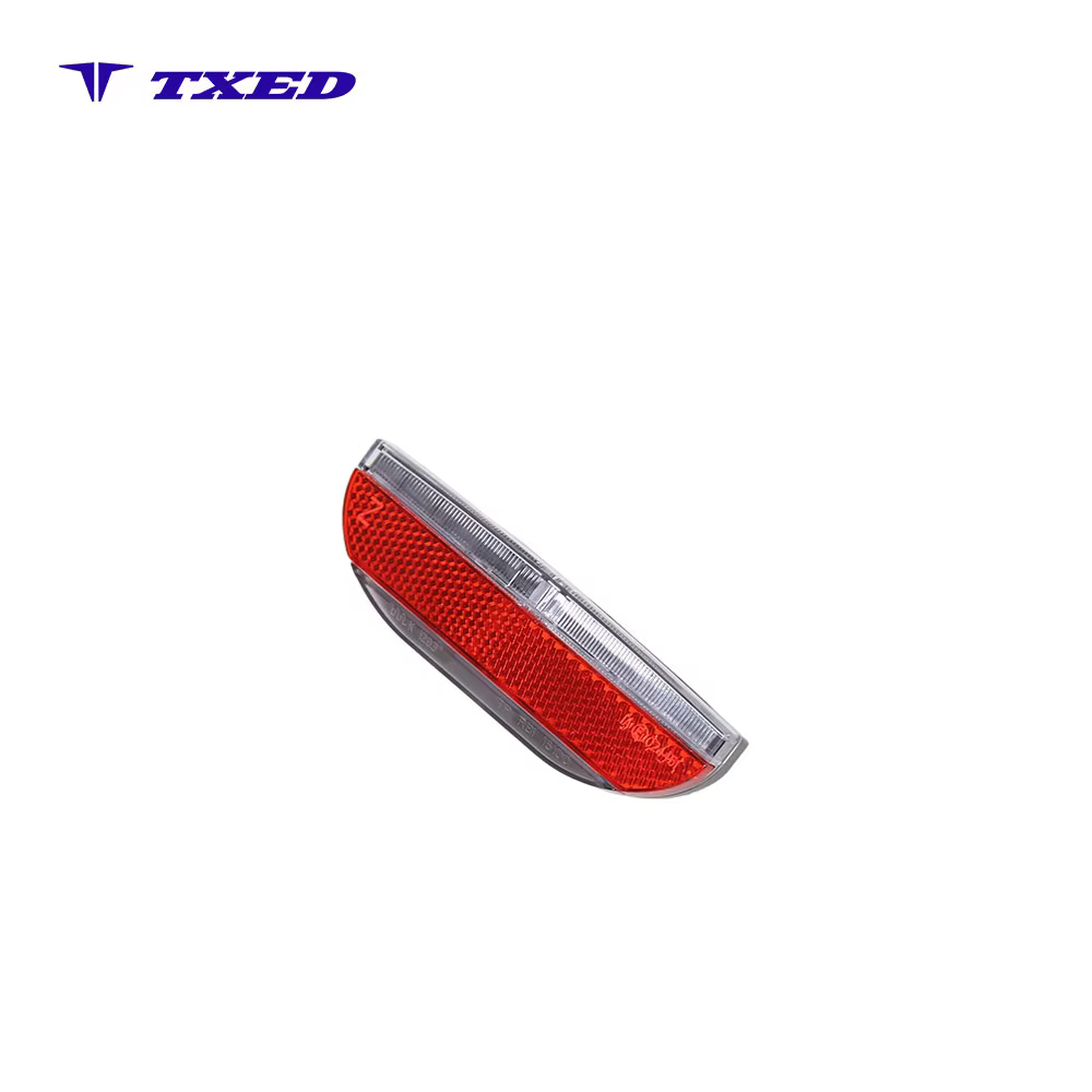 6V IPX4 Waterproof LED 80MM Hole Spacing 2M Wire On/Off Switch Bicycle Rear Light detail image 6