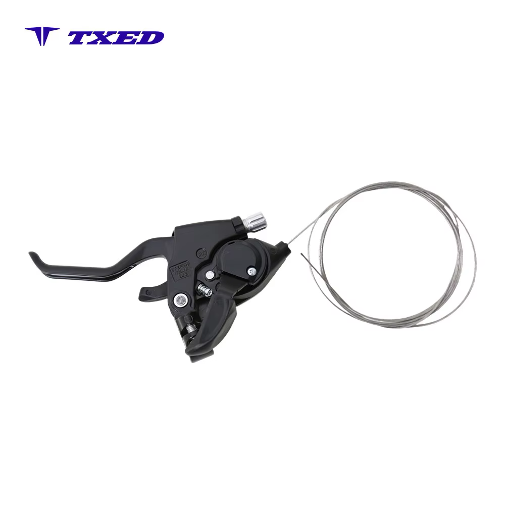 7 Speed Alloy Bicycle Shift Rod Right Bike Shifter Lever with Shift Cable for Mountain Bike E-bike detail image 4