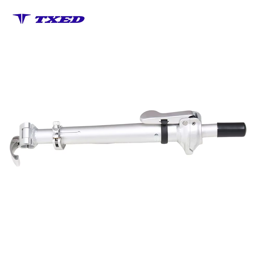 8° Right Fold Threaded Bicycle Stem ZHD-YW9 25.4x65mm Lower Hole 38.1x265mm Shrunk Tube Bike Stem detail image 6