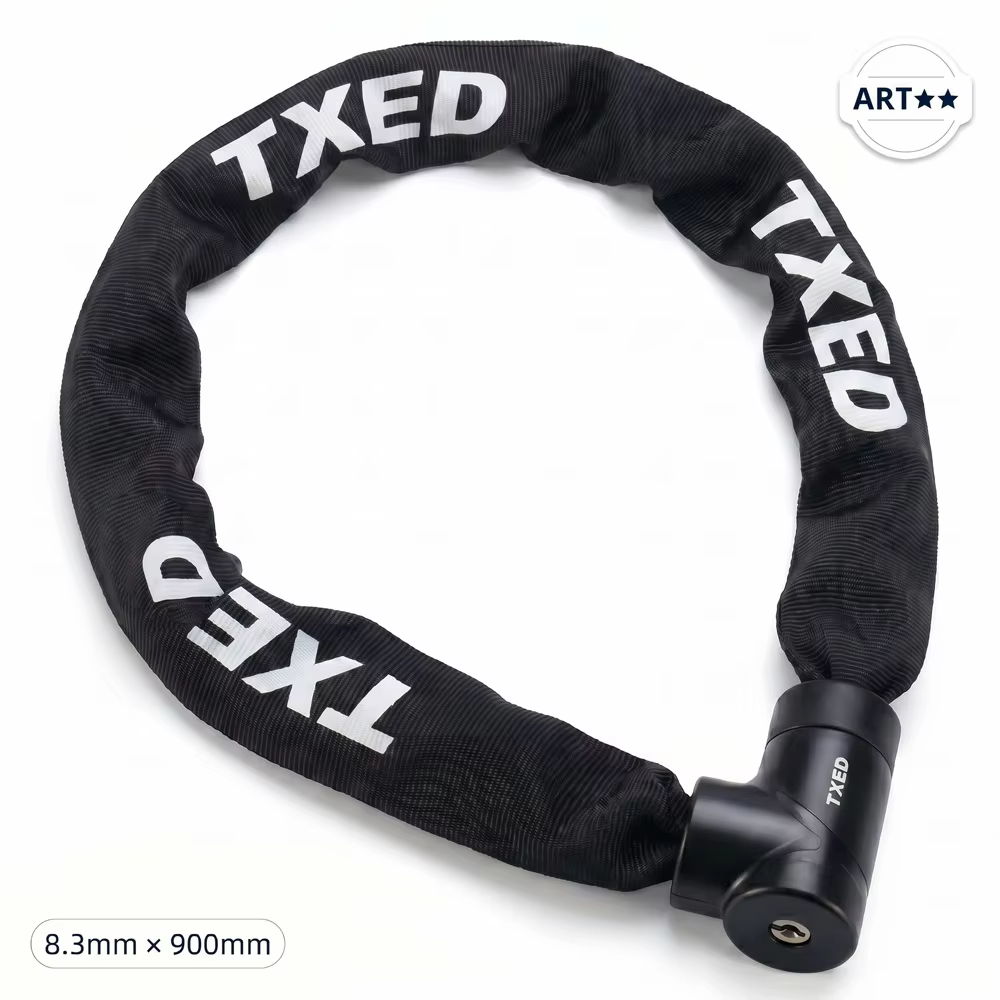 900mm 20 Chromium Molybdenum Titanium Hardened Special Steel Chain Lock Anti Drill Anti Saw Anti Pry Security Bicycle Lock