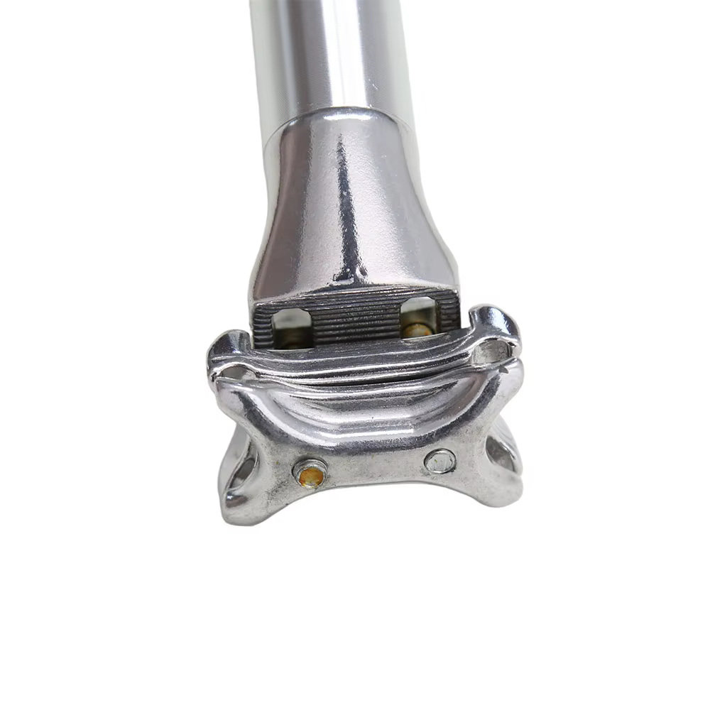 Aluminum Adjustable Suspension 27.2x300mm Seat Post with Locking Clamp for Electric Bike E-Bike Saddle Tube Replacement detail image 2