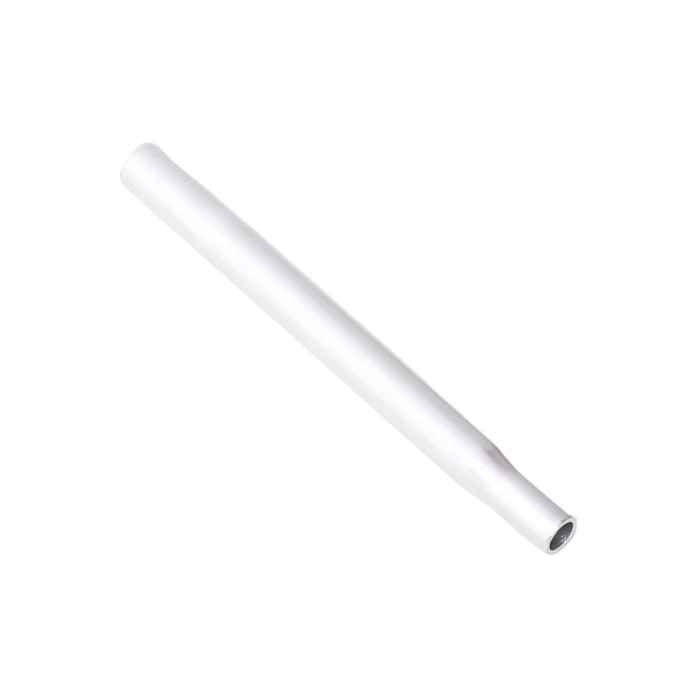 Aluminum Alloy 27.2x300mm Silver Adjustable Lightweight Durable Bicycle Seat Post Scale Line Turned Head for Mountain Bike Road detail image 1