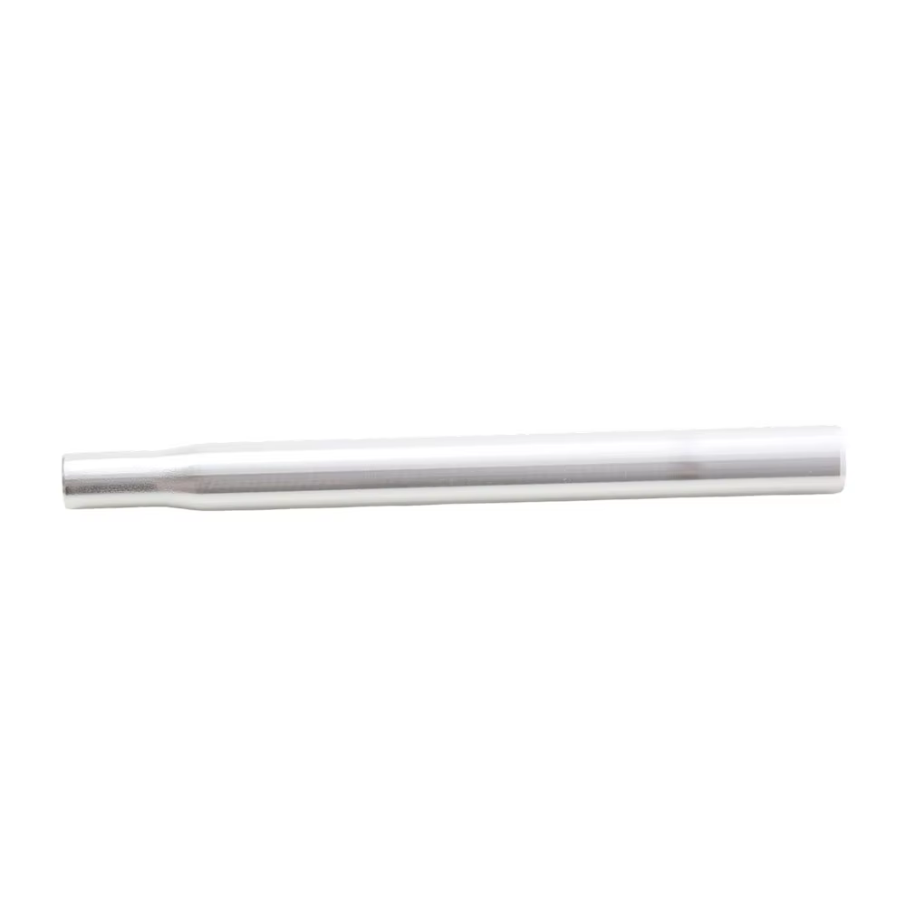 Aluminum Alloy 27.2x300mm Silver Adjustable Lightweight Durable Bicycle Seat Post Scale Line Turned Head for Mountain Bike Road detail image 2