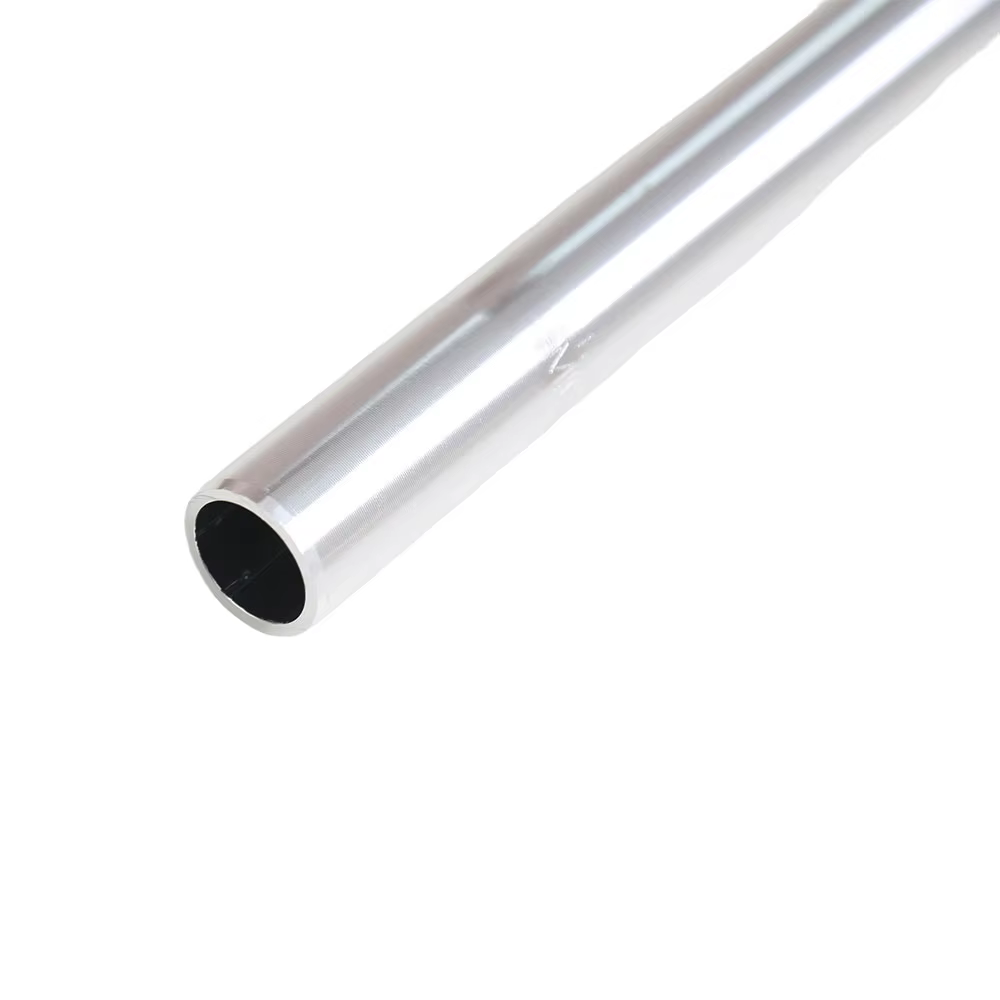 Aluminum Alloy 27.2x300mm Silver Adjustable Lightweight Durable Bicycle Seat Post Scale Line Turned Head for Mountain Bike Road detail image 6