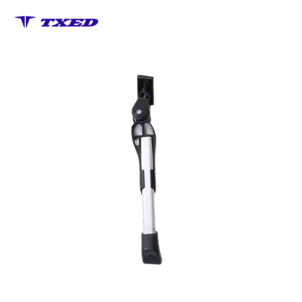 Aluminum Single Side No Aluminum Top Cover Bike Central Support Stand Adjustable Center Kickstand for 20 Inch Bicycle