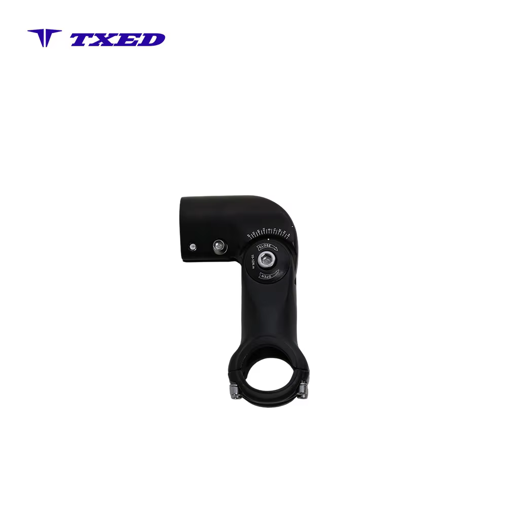 Aluminum Threadless Adjustable Forged Durable 31.8x28.6mm 100mm EXT 41mm Black MTB Road Bike Stem detail image 2