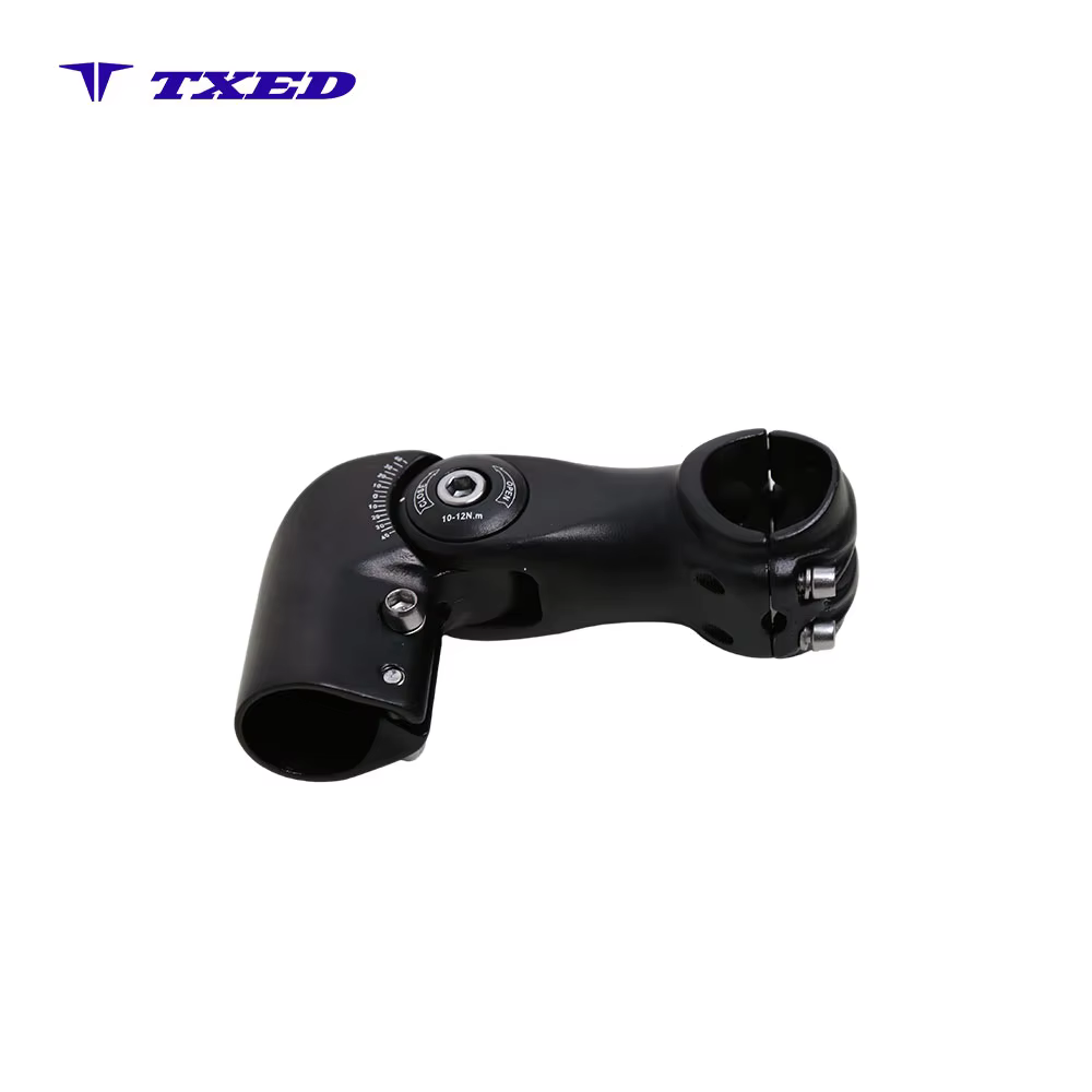 Aluminum Threadless Adjustable Forged Durable 31.8x28.6mm 100mm EXT 41mm Black MTB Road Bike Stem detail image 5