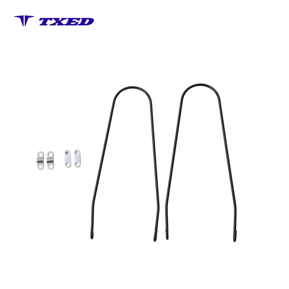 Black Aluminum Alloy Bicycle Mudguard Stay for 20" Bikes, Fender Support for 56mm Wide Mudguards detail image 1