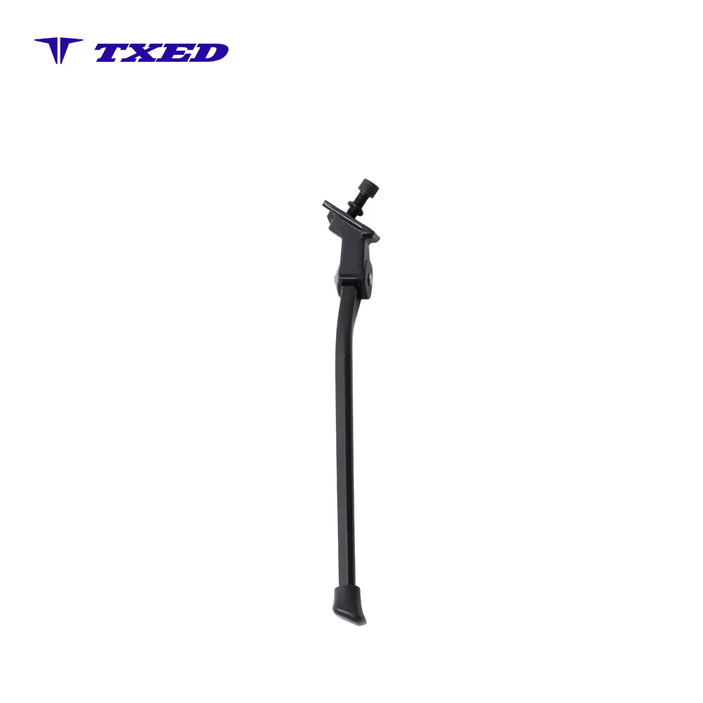 Xianghua XH311 Black Sprayed Rustproof Carbon Steel Single Bike Side Stand Replacement Fit 24/26 Inch Commuter Bicycle Kickstand detail image 1