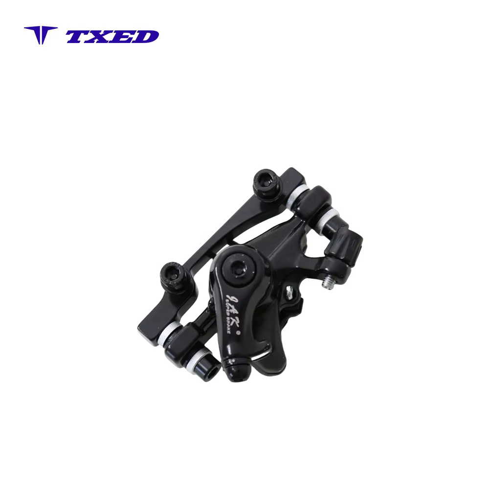 Black YaKe JAK-8R Steel Caliper Brake Mountain Bike Rear Disc Brake with M5/M6 Screws detail image 2