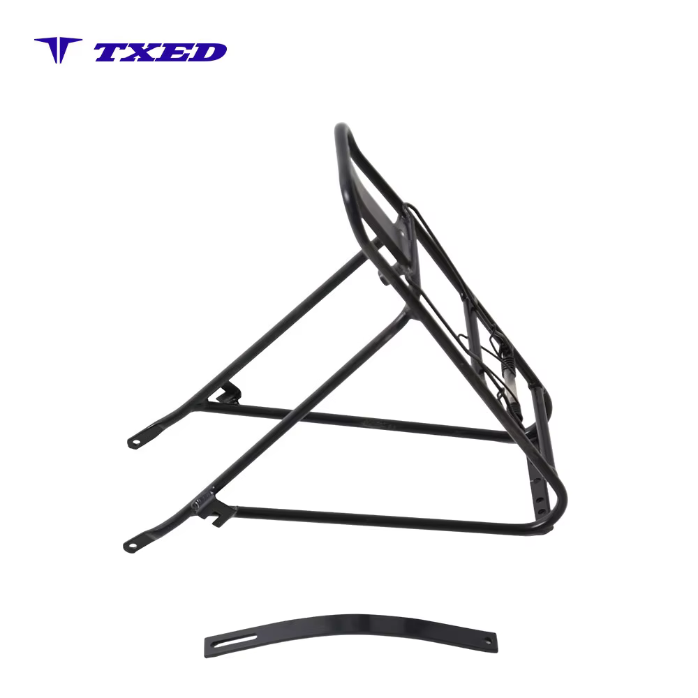 Carrier 26" Bike Luggage Rack Aluminum Alloy Bicycle Rear with Reflective Strip for MTB and City Bikes detail image 2