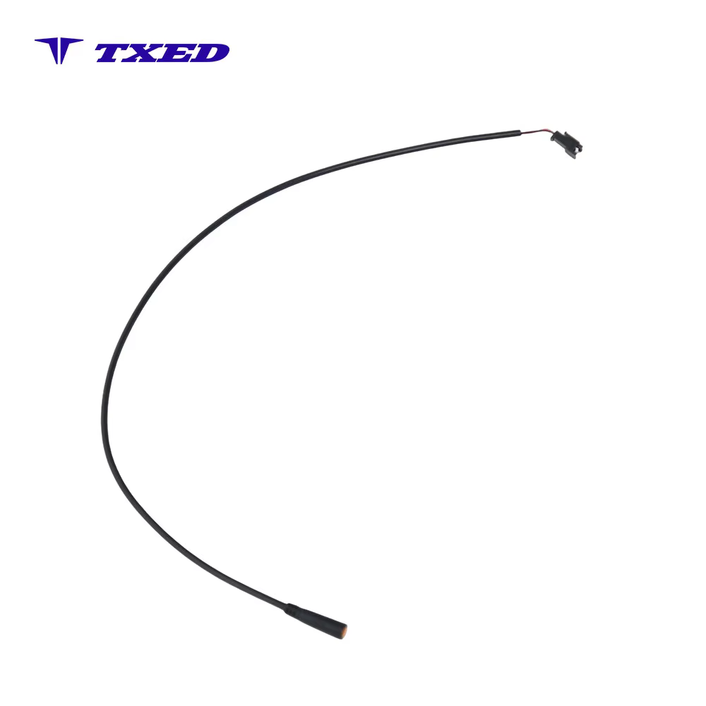Dashi TXED01 Electric Bicycle Sensor Cable 550mm 2 Core Copper Wire PVC Insulation Waterproof Signal for E-bike Speed Hall PAS detail image 2