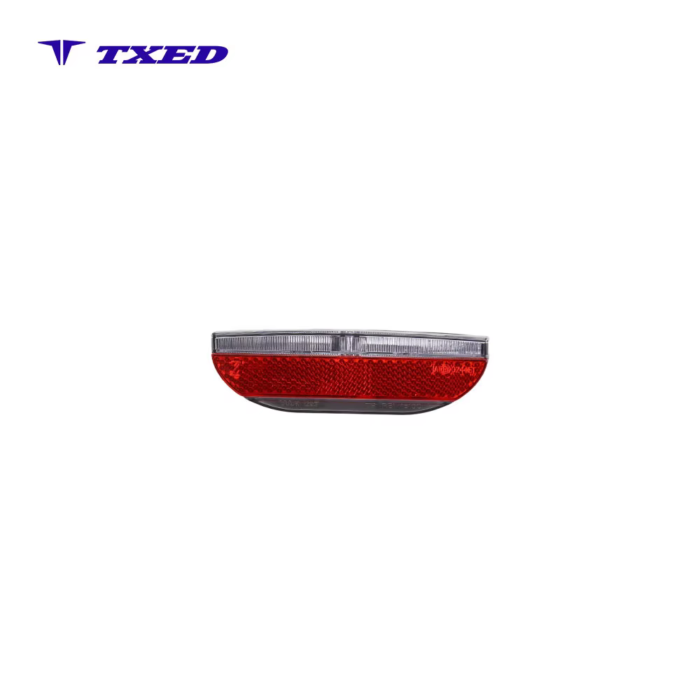 E Bike Rear Power Light IPX4 Waterproof 6V LED Red with 2m Cable for Electric Bicycle detail image 2
