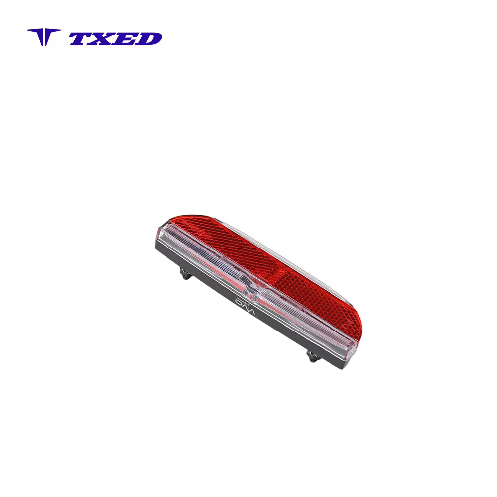Electric Bicycle Rear Light LED bicycle Lights IPX4 Waterproof 6V bicycle Light for Controller Night Riding PC Material detail image 5