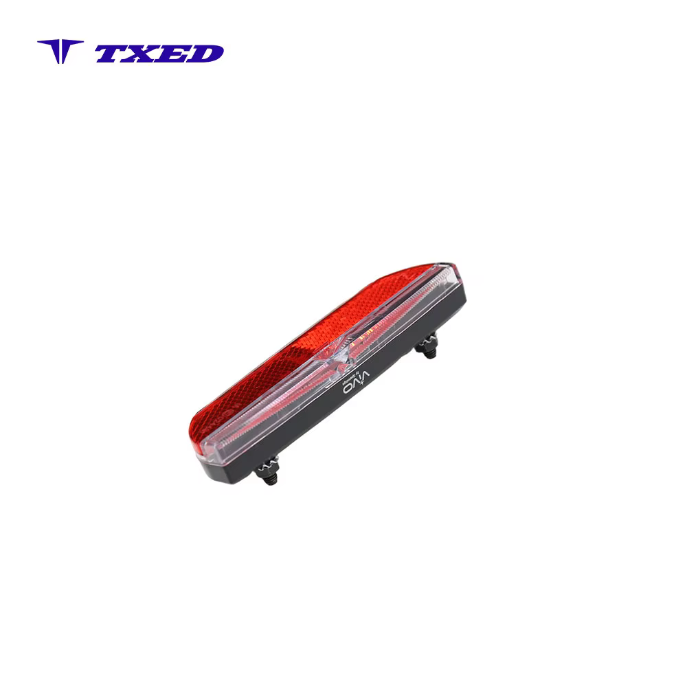 Electric Bike Tail Light 6V LED with Switch and Wire Waterproof IPX4 PC Material for Bicycle Lighting detail image 5