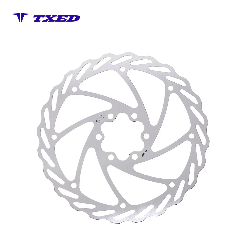 Front Hydraulic Disc Brake Aluminum Caliper 160mm Stainless Steel Rotor 850mm Oil Hose Left Lever for Electric Mountain Bike detail image 5