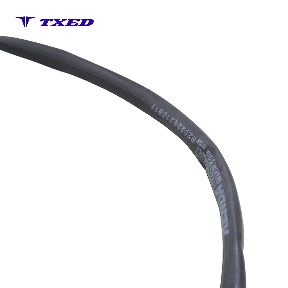 Jianda Brand Bicycle 700C X 42C Road & BMX Use 48mm Beadless Butyl Rubber Inner Tube with Brass Valve detail image 3