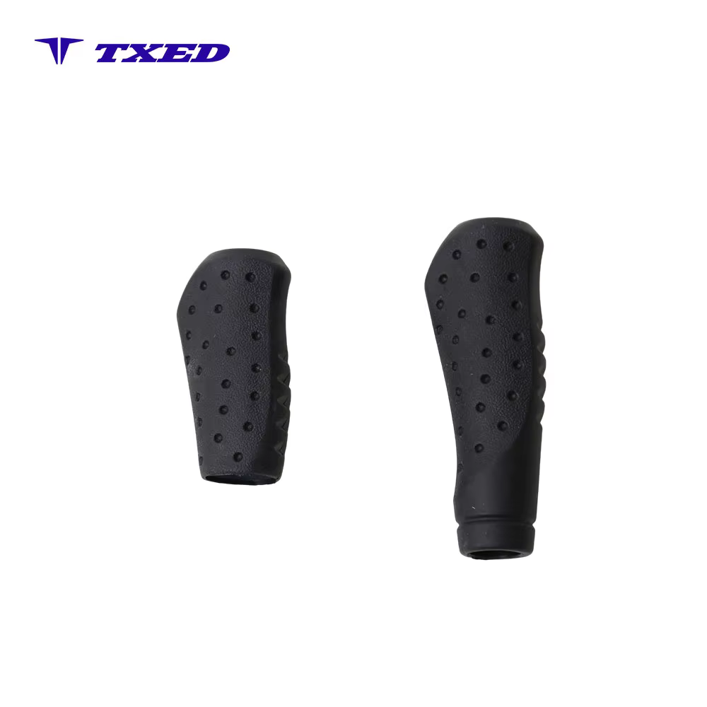 Non-toxic Odorless PVC Bicycle Handlebar Grips Anti-slip Shock Absorbing Bike Handle Grips for Mountain Road Bicycles