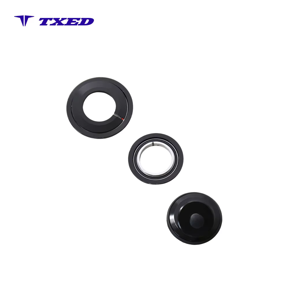 Semi-integrated Threadless Aluminum Headset Bicycle Steering Head Parts for Folding Bike detail image 2