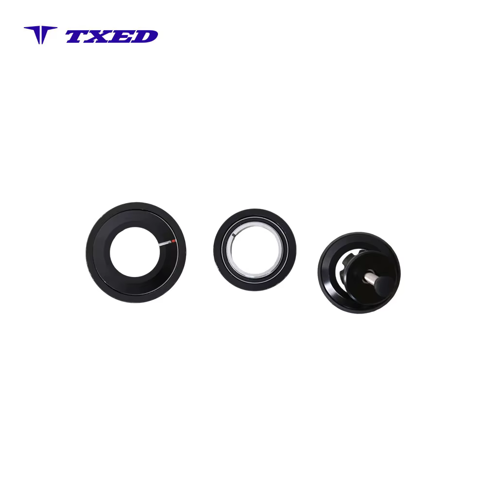 Semi-integrated Threadless Aluminum Headset Bicycle Steering Head Parts for Folding Bike detail image 3