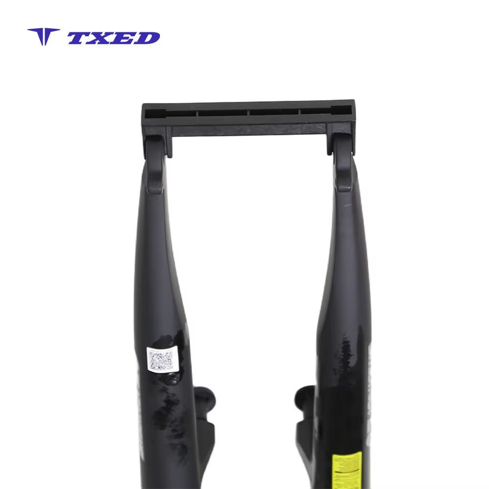 Suspension Front Fork 26 Inch Aluminum Steerer Coil Spring Disc Brake for BMX Electric Bicycle detail image 2