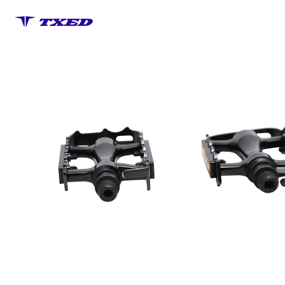 Wellgo M21 Aluminum Mountain Bicycle Pedals 9/16" Ball-Bearing with BS Reflector Anti-Slip for City Bike detail image 3