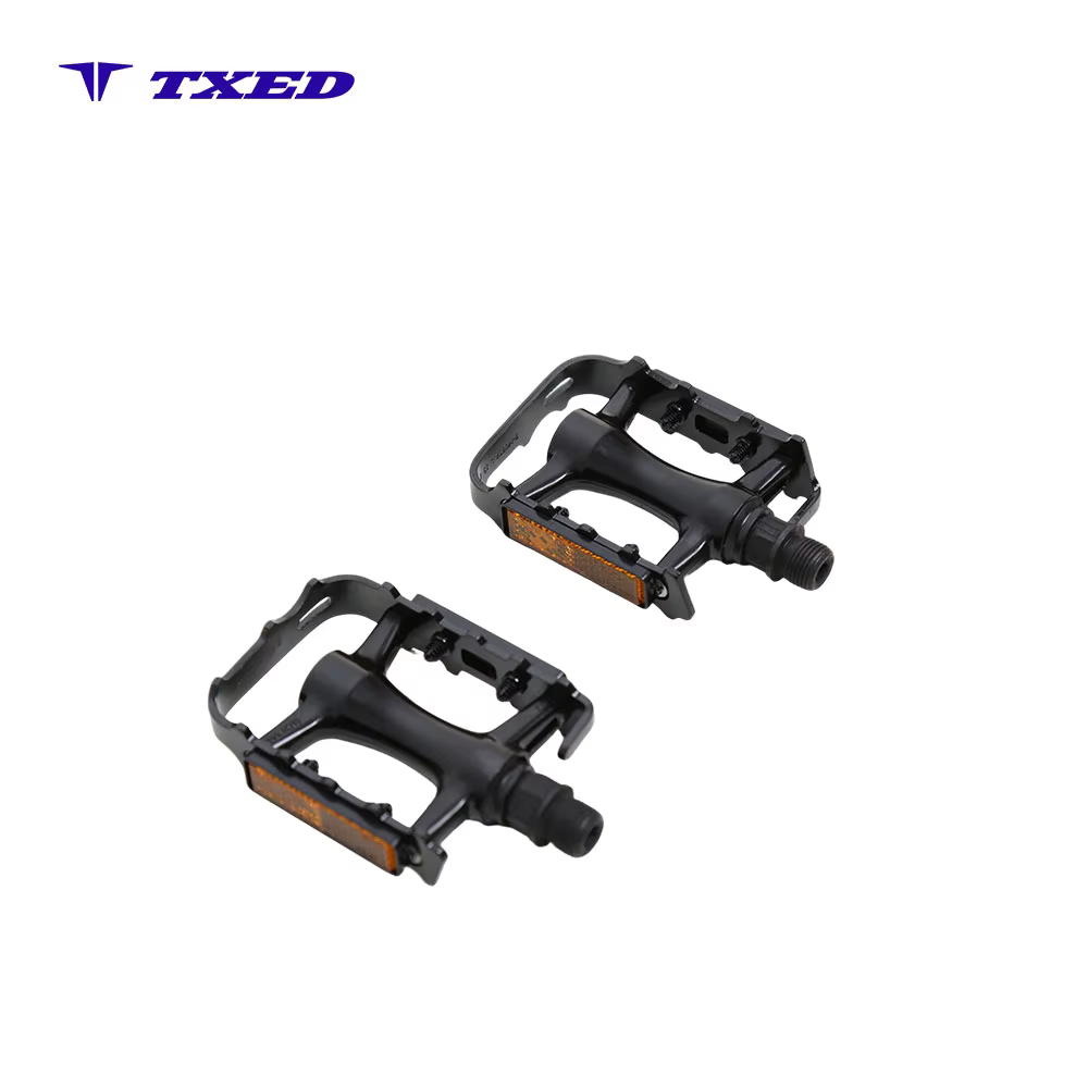 Wellgo M21 Aluminum Mountain Bicycle Pedals 9/16" Ball-Bearing with BS Reflector Anti-Slip for City Bike detail image 5