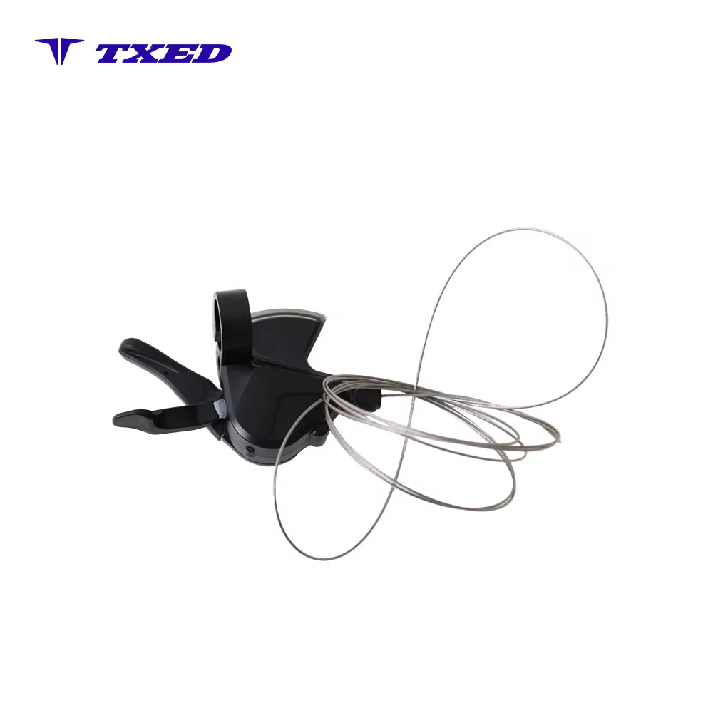Wholesale 2400mm Wire Bike Gear Shifter Lever Left Right Universal Mountain Folding Bicycle Shift Handle Spare Accessories detail image 1